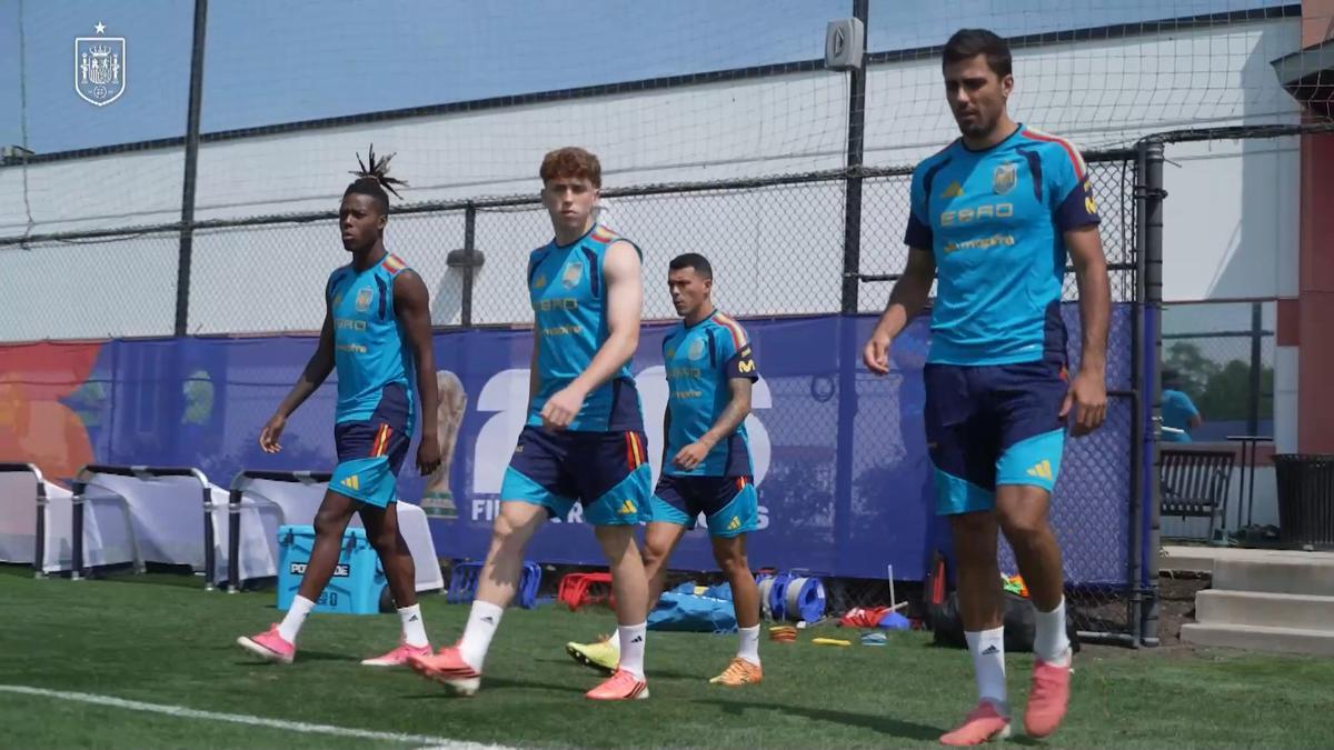 España se prepara para enfrentar en la final de la Copa del Mundo a Argentina