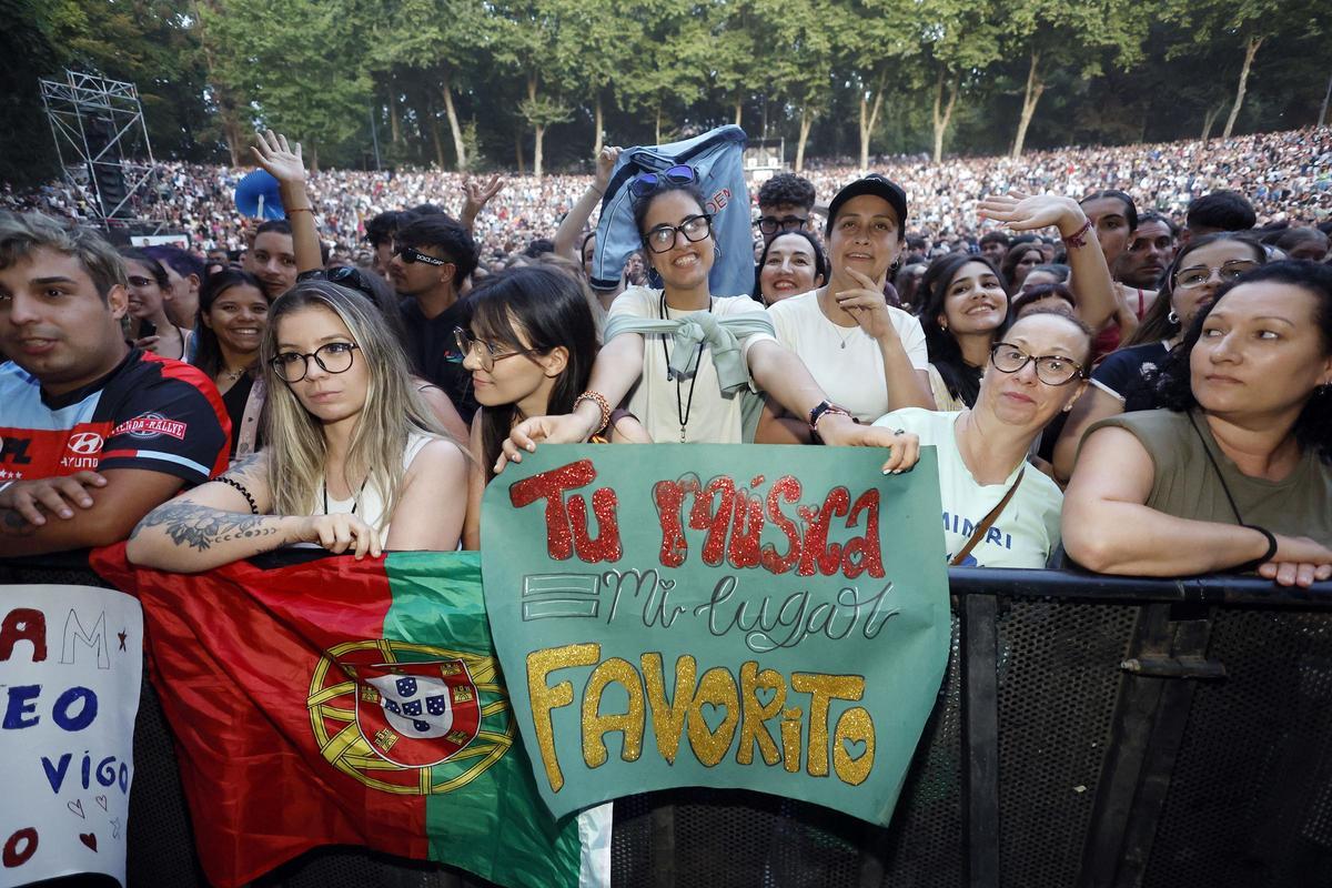 Las imágenes del concierto de Abraham Mateo en Castrelos