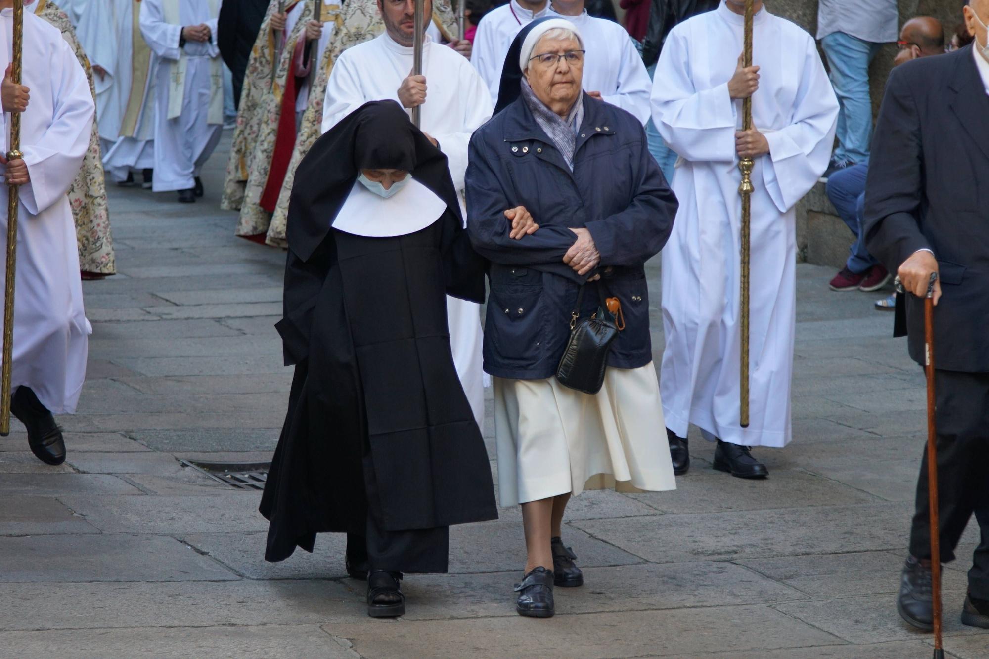 Así fue la procesión del Corpus Christi en Santiago de Compostela