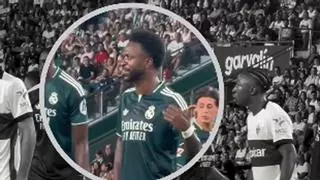 El otro lío de Vinícius con la afición del Elche: "Cuidado, cuidado..."