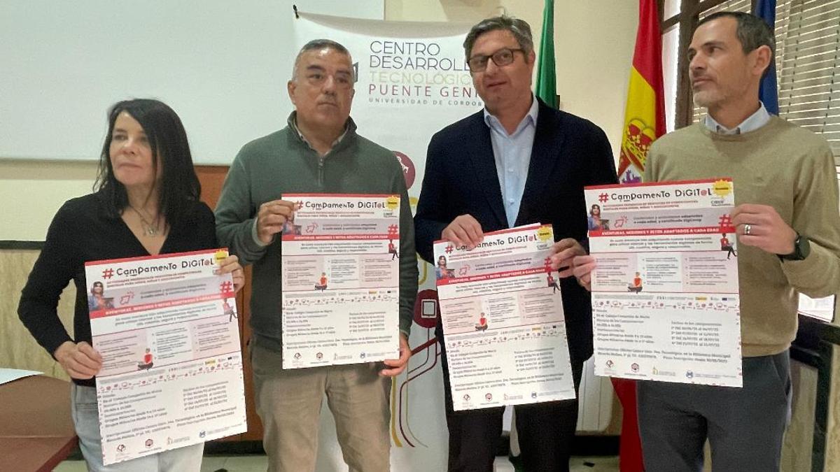 Presentación del campamento digital de Puente Genil.