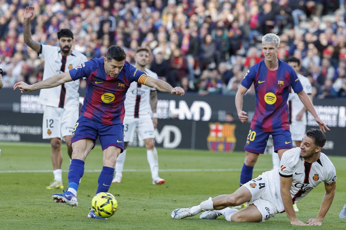 El último partido disputado por el Barça a las 16:15 horas fue contra el Mallorca (3-0)