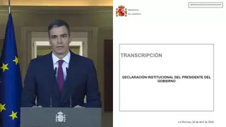 Discurso íntegro con el que el presidente del Gobierno ha anunciado que continuará al frente del Ejecutivo