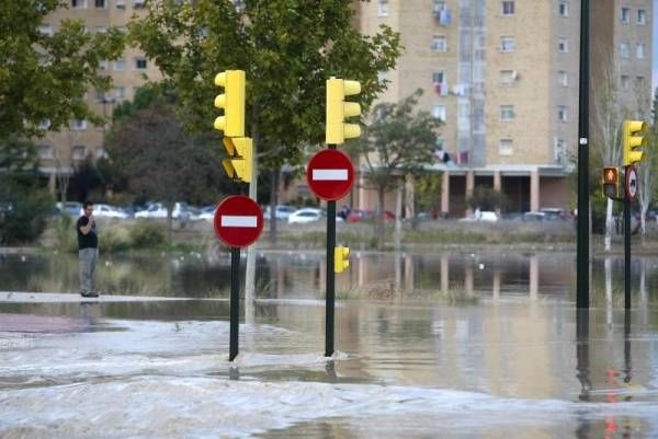 Fotogalería: Imágenes del temporal en Montañana, Zuera y Zaragoza capital