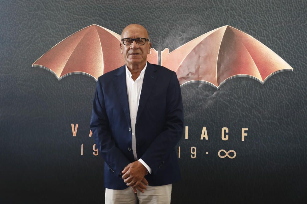 Photocall en la presentación del Centenario del Valencia CF