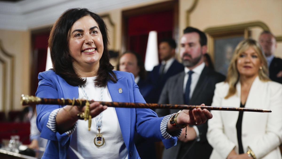 Elena Candia, nueva alcaldesa de Lugo al prosperar la moción.