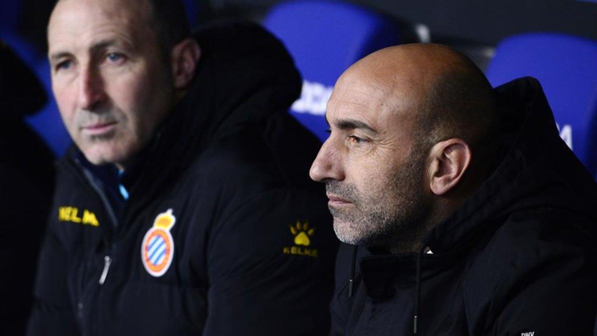 Abelardo, el día de su debut en Liga con el Espanyol ante el Barcelona