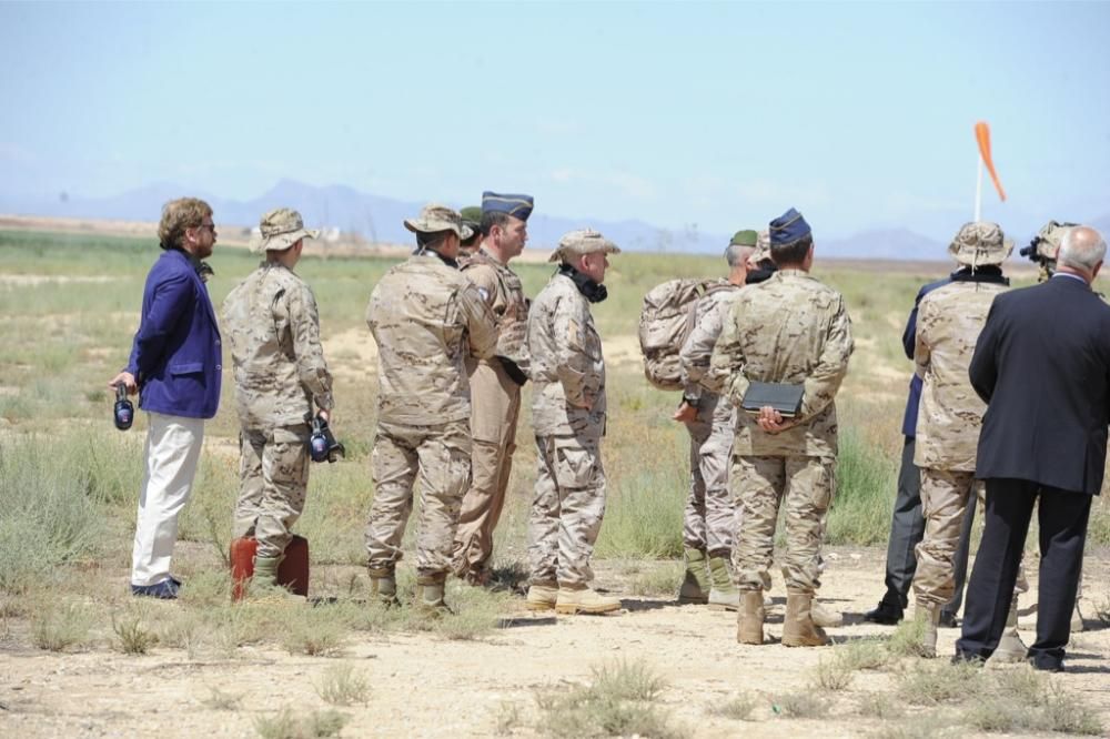 Simulacro de rescate de rehenes en Alhama de Murcia