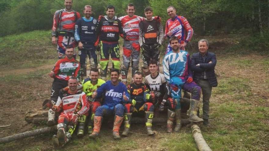 Piloña prepara el Nacional de enduro