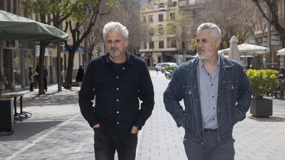 Jaume Estelrich y Pep Álvarez, guitarra y voz de Tots Sants, respectivamente
