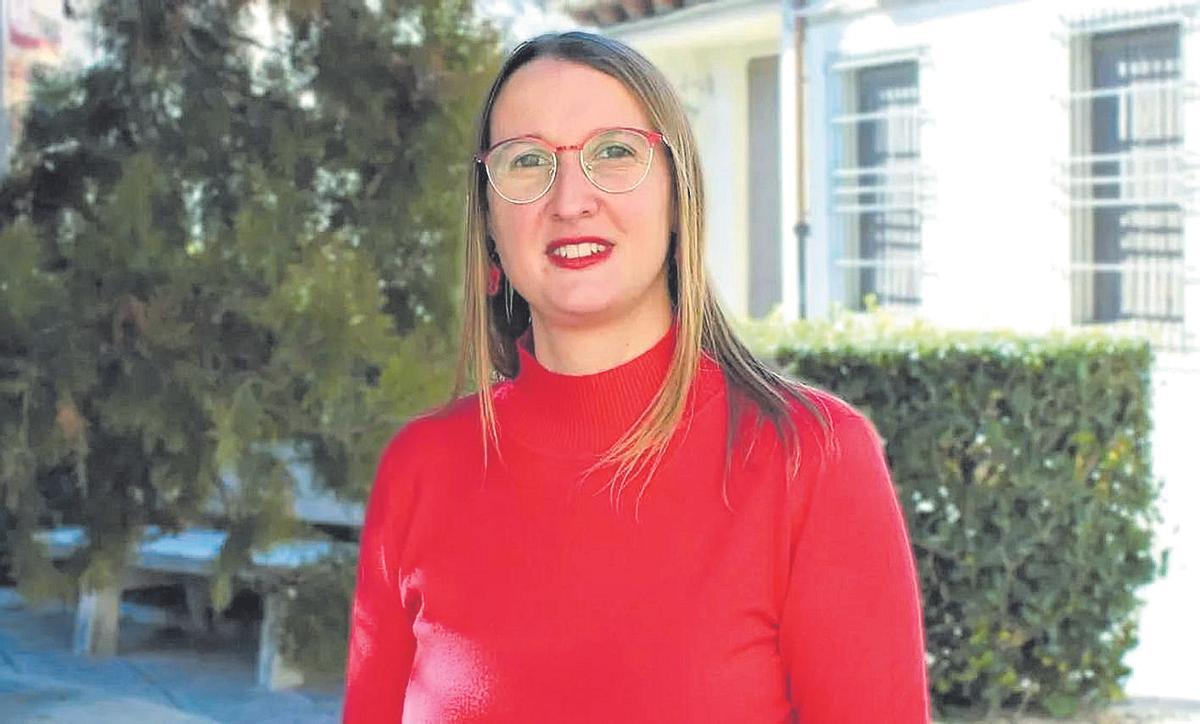 Vicenta Boscà, alcaldesa de Castelló de Rugat.