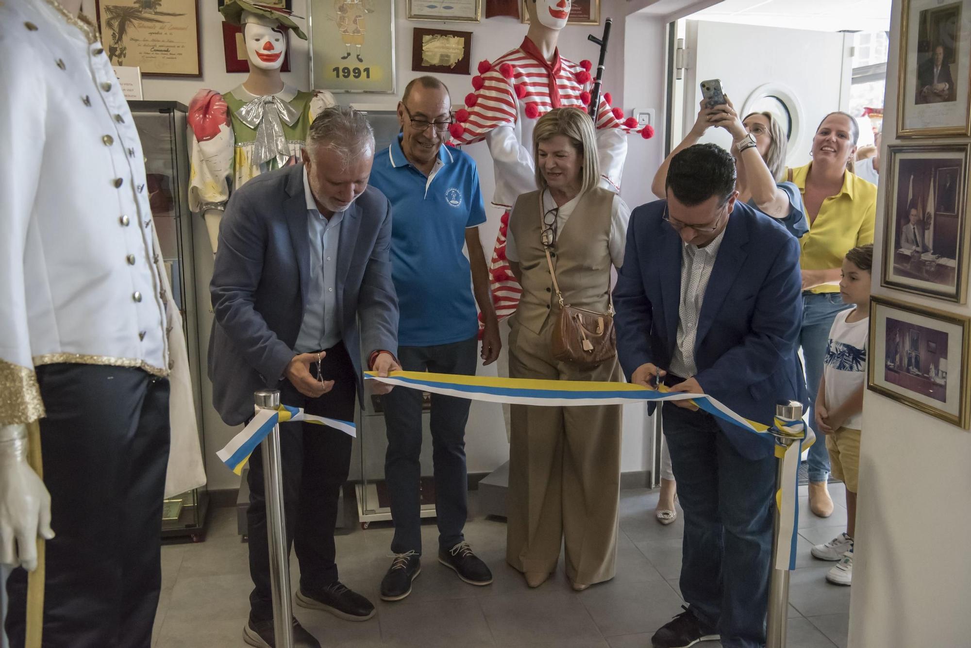 Inauguración del museo de Nietos de Kika con Ángel Víctor Torres