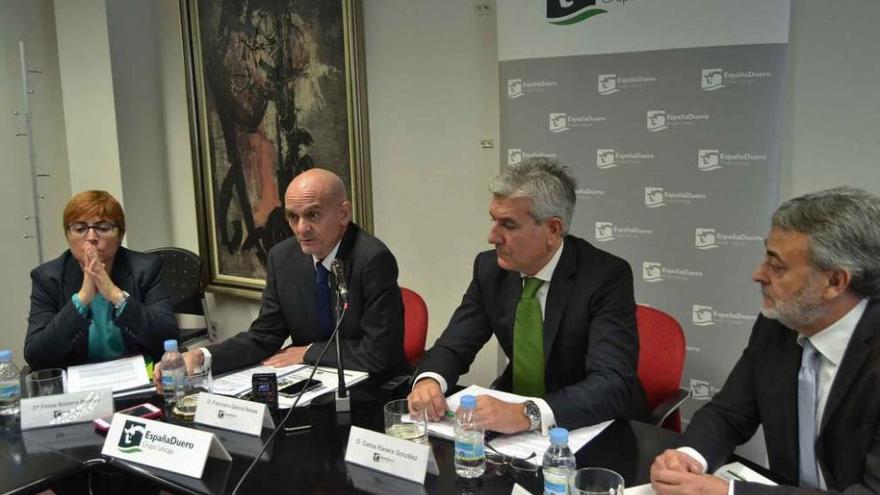 Felisa Becerra, Francisco García, Carlos Ranera y José Luis Fanjul.