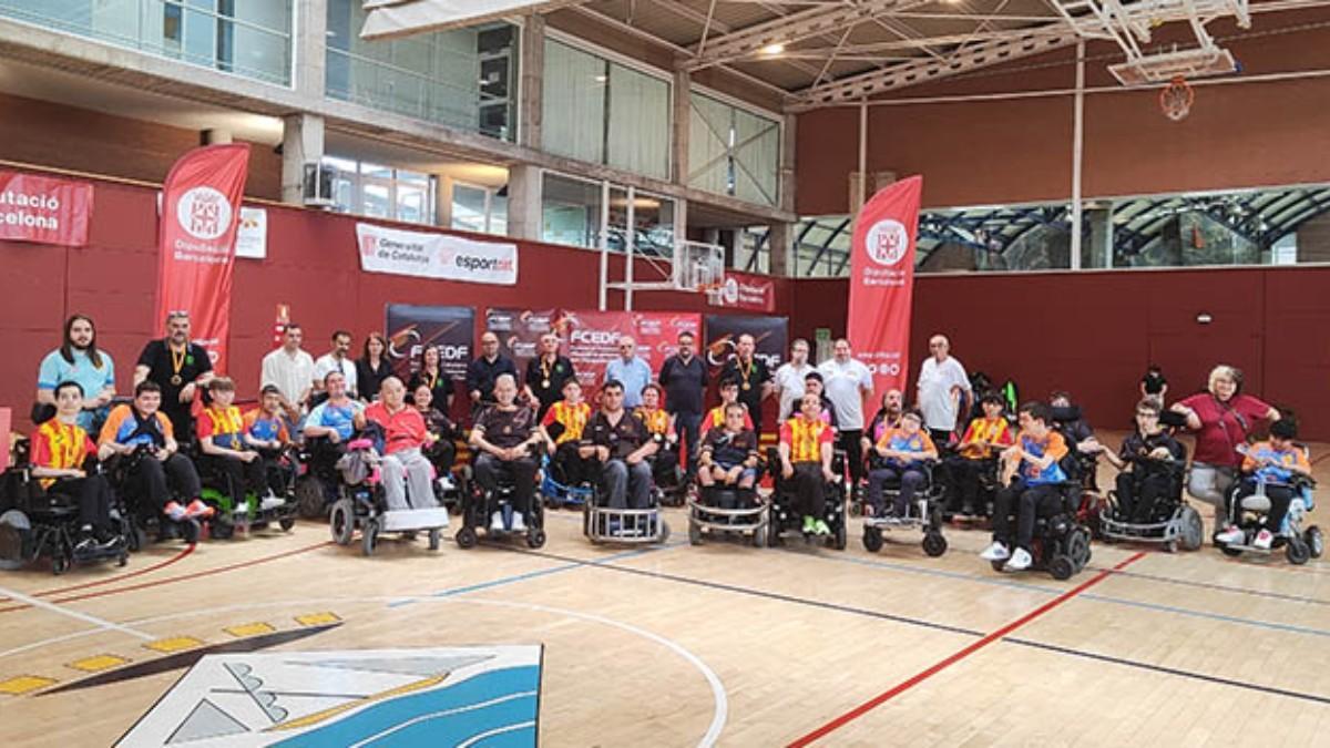 Copa Catalana d’hoquei en cadira de rodes elèctrica