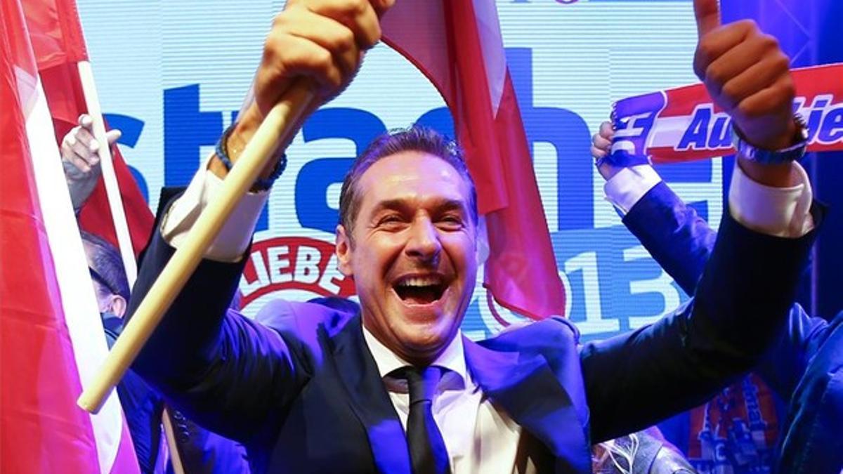 Heinz Christian Strache, líder de los liberales