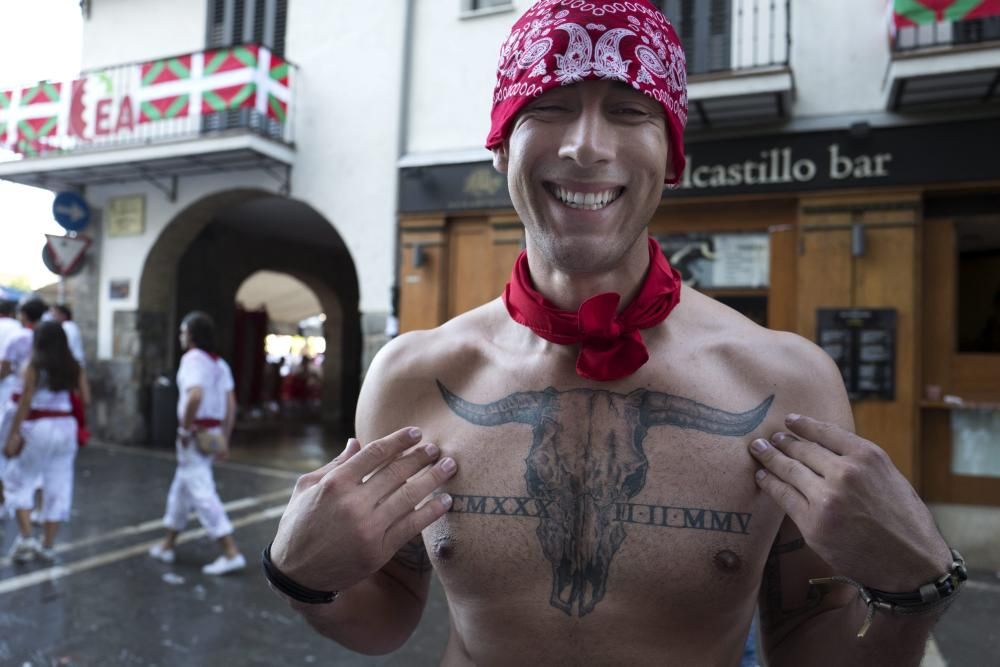 El primer ''encierro'' dels Sanfermines 2016