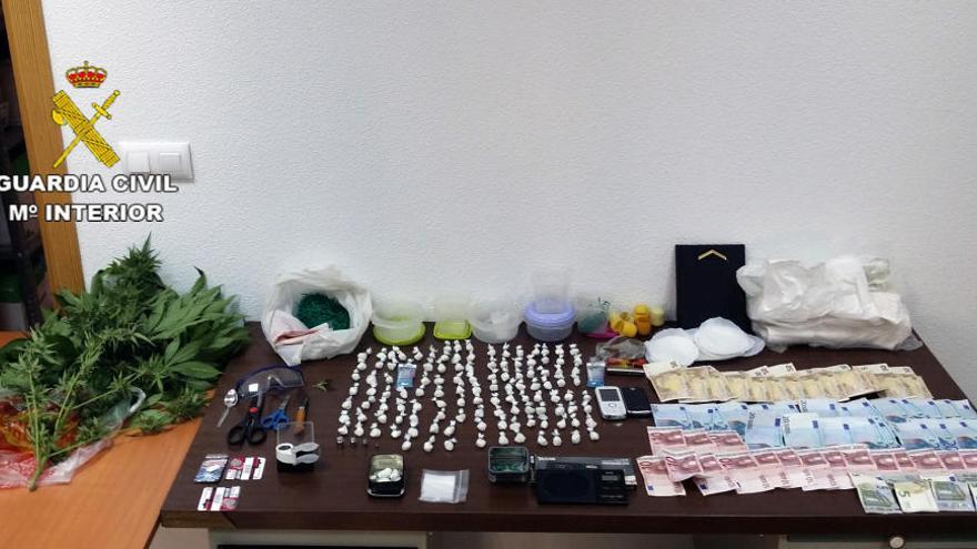 Cinco detenidos por tráfico de drogas en Murcia, Cieza y Las Torres de Cotillas