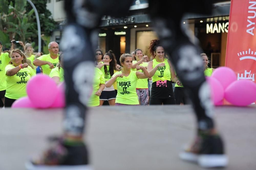 Zumba en la Avenida Libertad