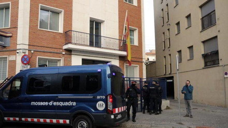 Pla general de la comissaria de la policia espanyola de Girona