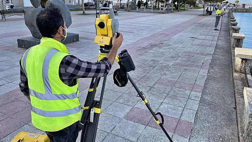 Levantamiento topográfico en Beiramar.