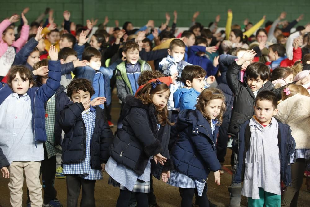 Día de la Paz en el Colegio La Vallina de Luanco