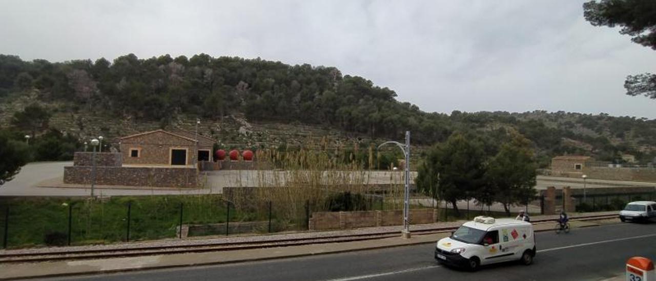 Vista de la zona donde el Govern proyecta el parque solar.