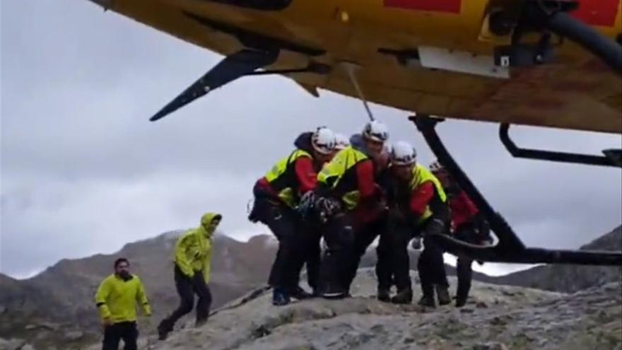 Los súbitos cambios de tiempo de final de verano, trampa mortal en la montaña