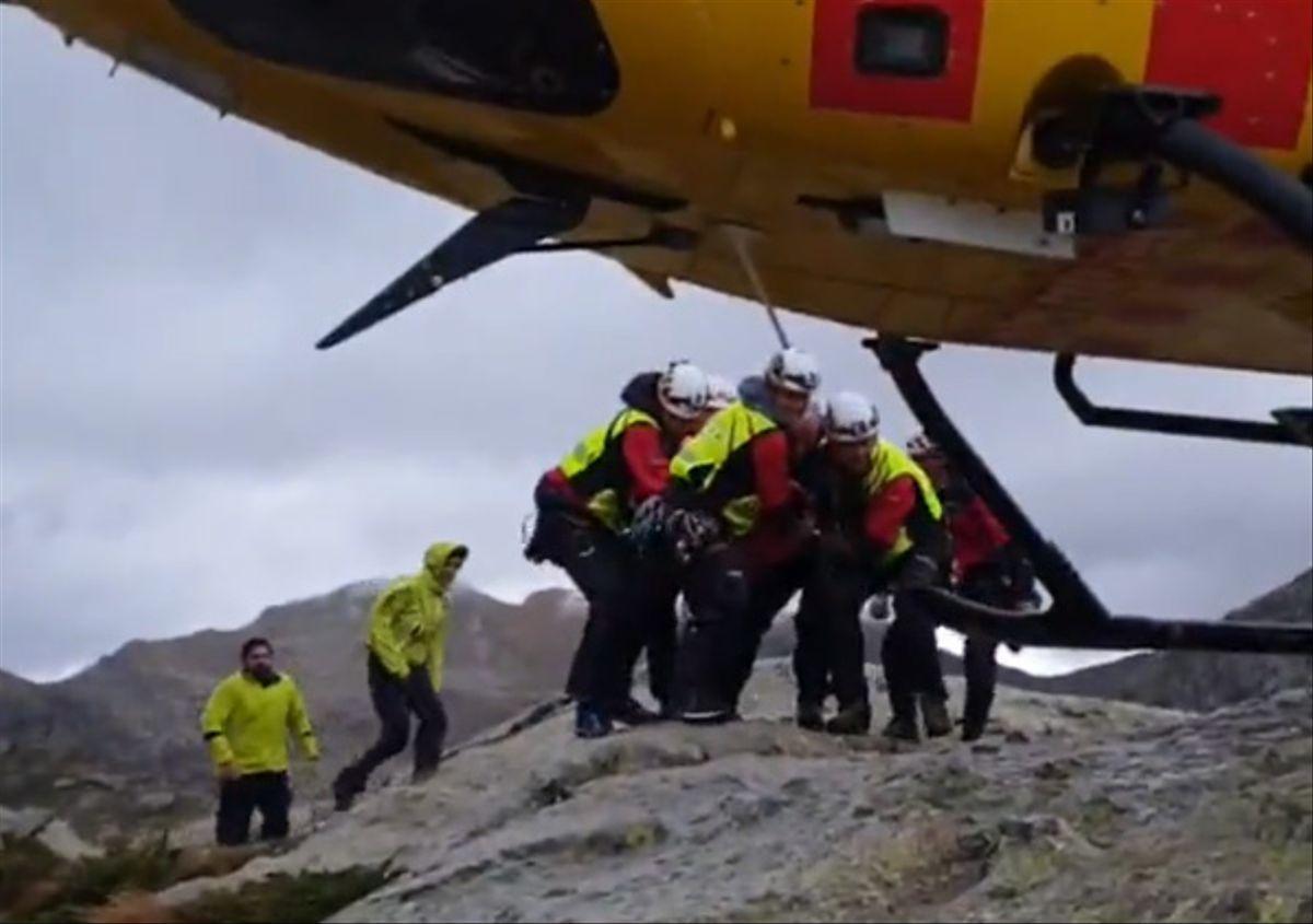 Los súbitos cambios de tiempo de final de verano, trampa mortal en la montaña.