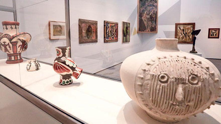 Panorámica de la sala sobre las vanguardias históricas, que puede visitarse a partir de hoy.