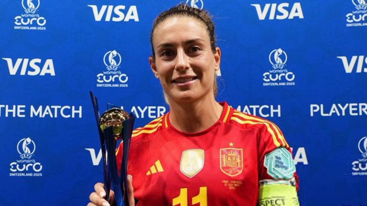 Alexia, MVP del debut de España en la Eurocopa