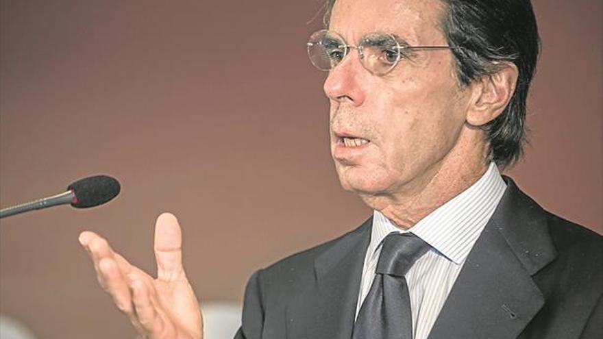 Aznar: «Los silencios se han interpretado como debilidad»