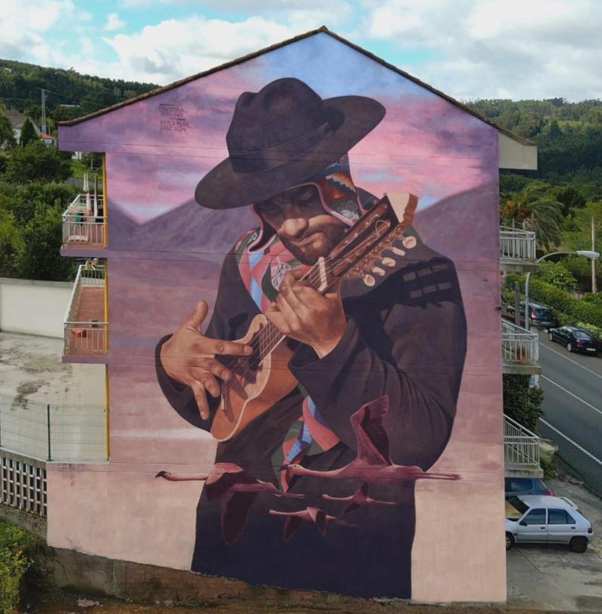 Trabajo del chileno Cristóbal Persona, premiado con el tercer puesto en la categoría de Mejor Mural del Mundo.