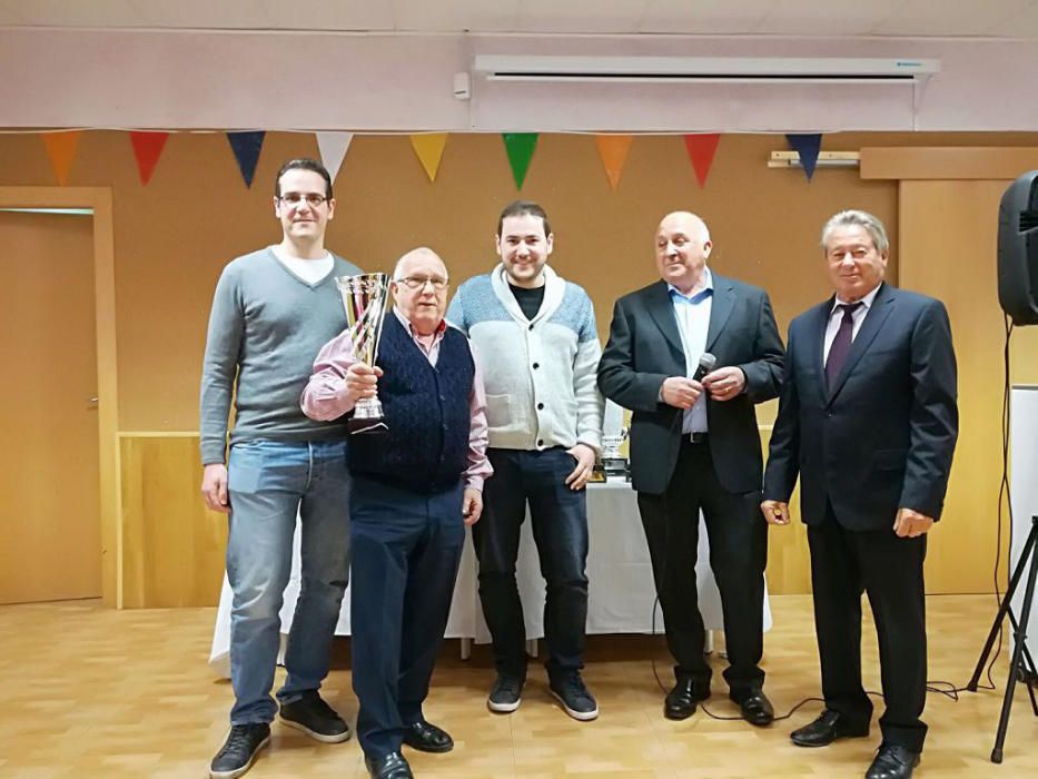 Entrega de premios de la Liga de Bolos Huertanos