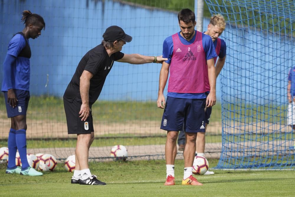 Entrenamiento del Oviedo