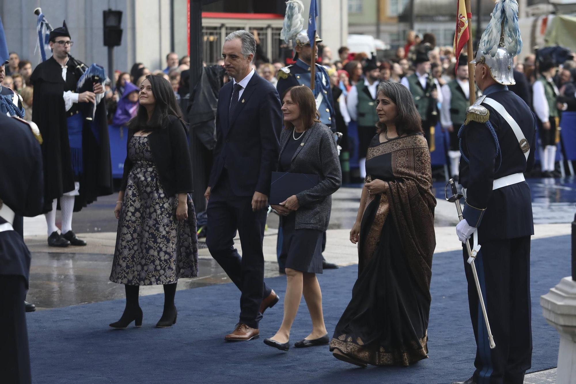 EN IMÁGENES: Así fue la alfombra azul de los Premios Princesa de Asturias 2023