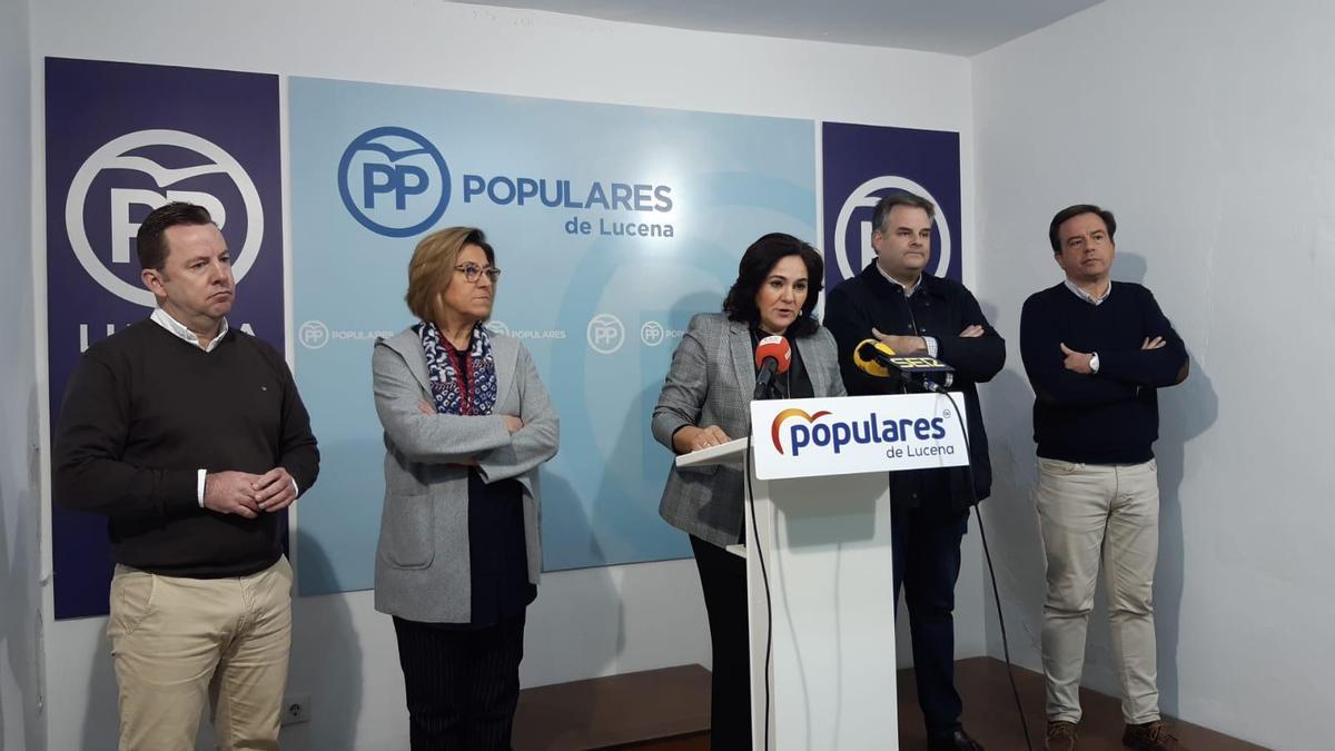 Miembros del Partido Popular de Lucena.