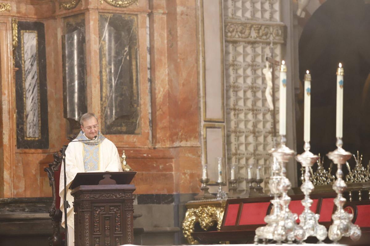 La misa de Año Nuevo en la Catedral de Córdoba, en imágenes