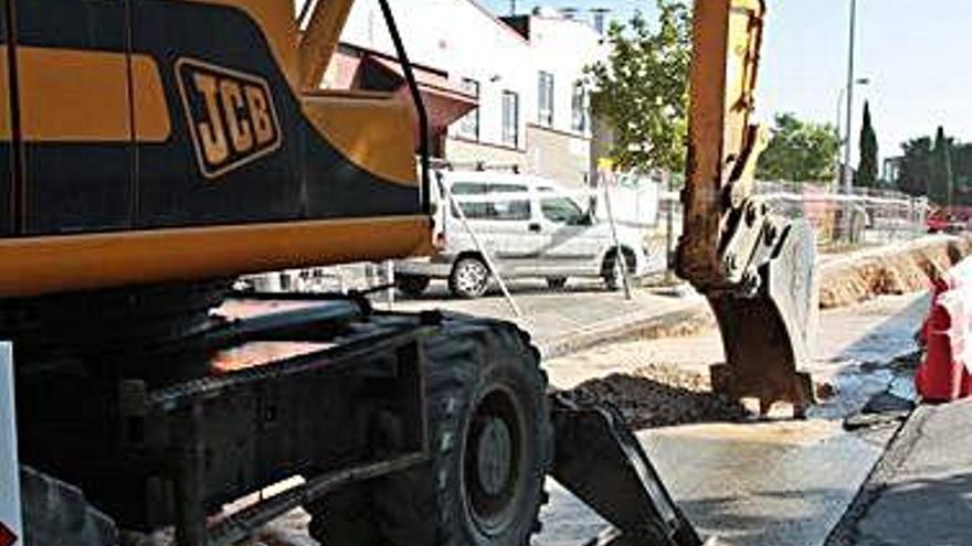 Obres de reparació de la xarxa d&#039;aigua