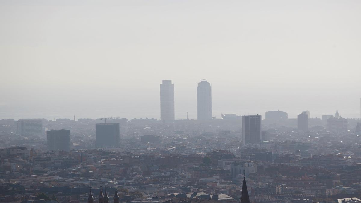 Contaminación en Barcelona