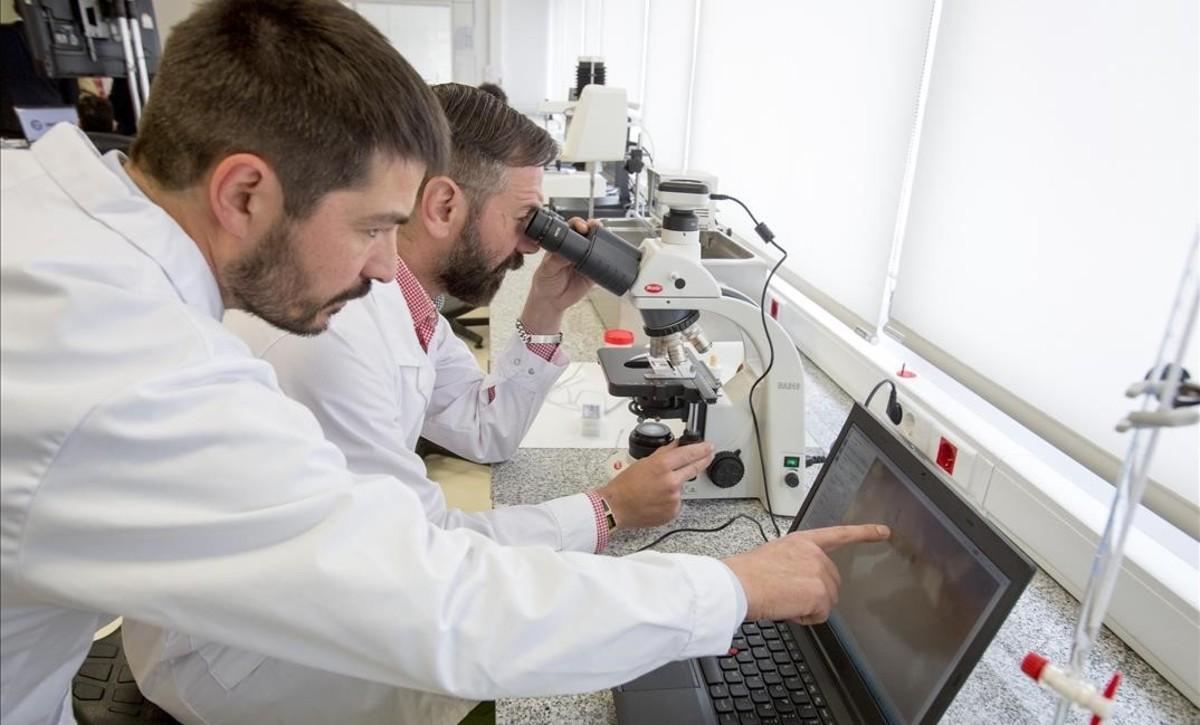 Laboratorio de I+D de alimentación de Indukern en El Prat de Llobregat.