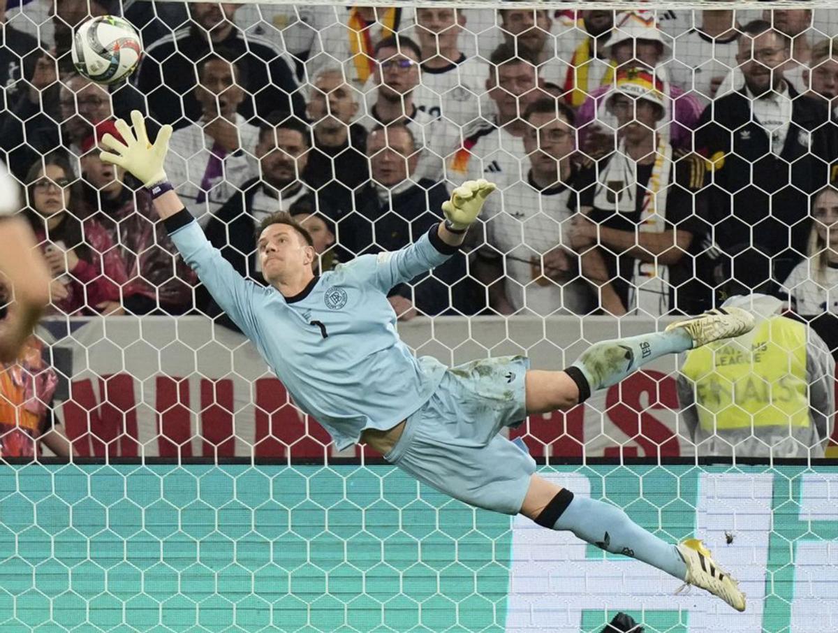 Ter Stegen pren possessió de la porteria d’Alemanya Ter Stegen pren possessió de la porteria d’Alemanya