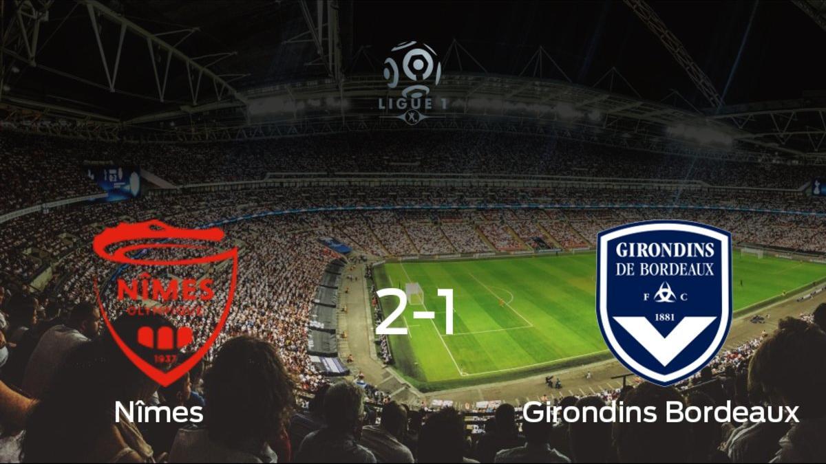 Tres puntos para el equipo local: Nîmes 2-1 Girondins Bordeaux