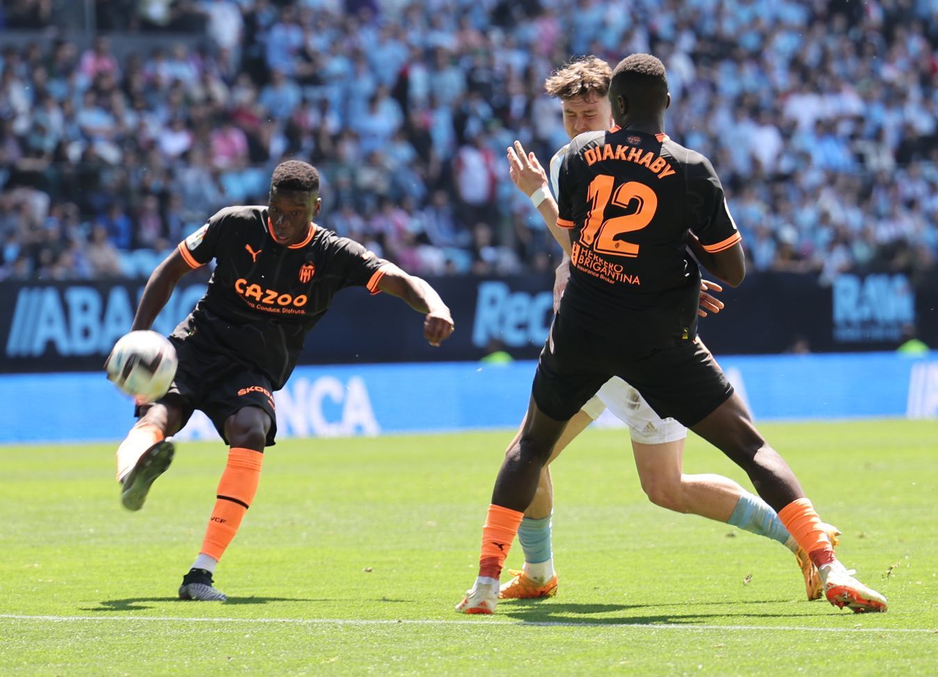 Las mejores imágenes del Celta - Valencia