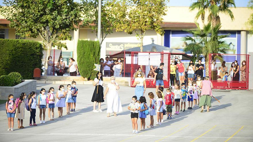 Imagen de un centro escolar de Cartagena.