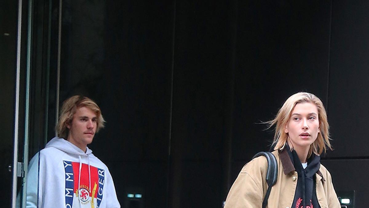 Justin Bieber y Hailey Baldwin salen del apartamento del cantante en Nueva York