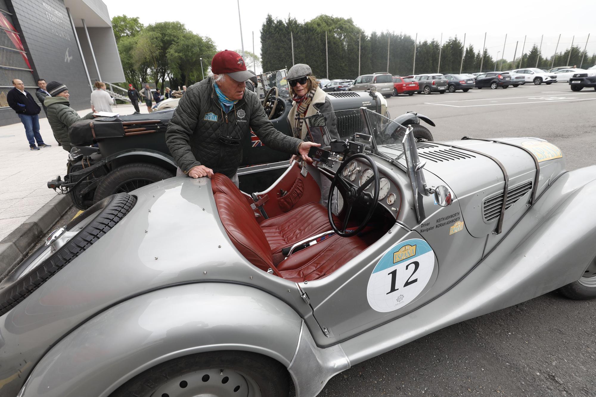 Las imágenes del Rally The Globe en su paso por Asturias