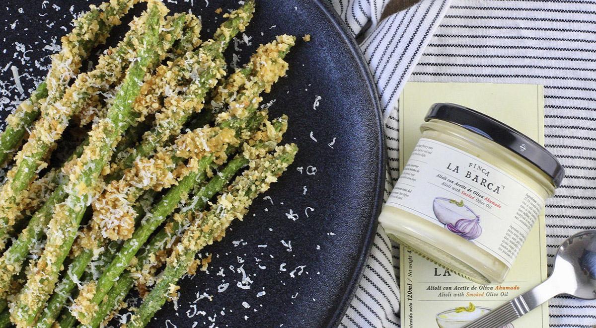 Alioli con aceite de oliva ahumado