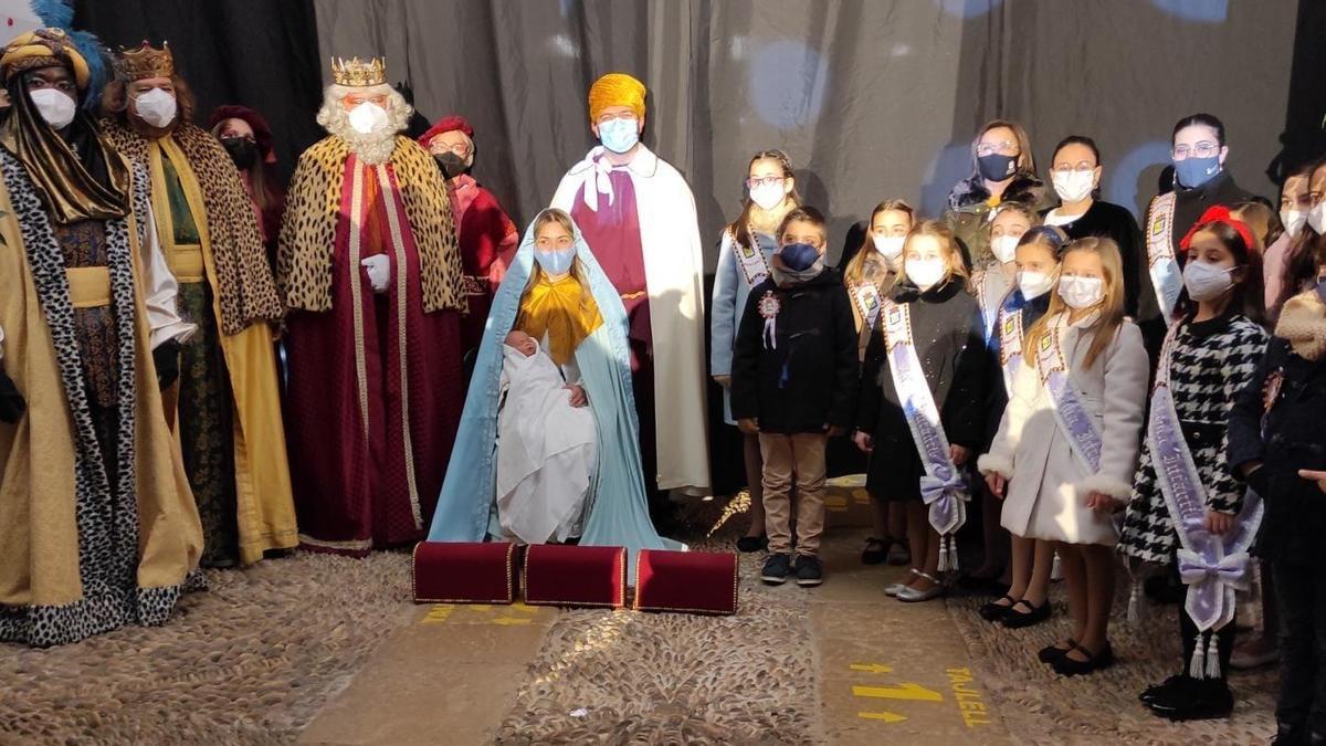 Los Reyes en su paso por Benicarló