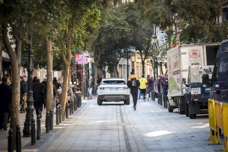 La calle Don Jaime se reabre al tráfico rodado