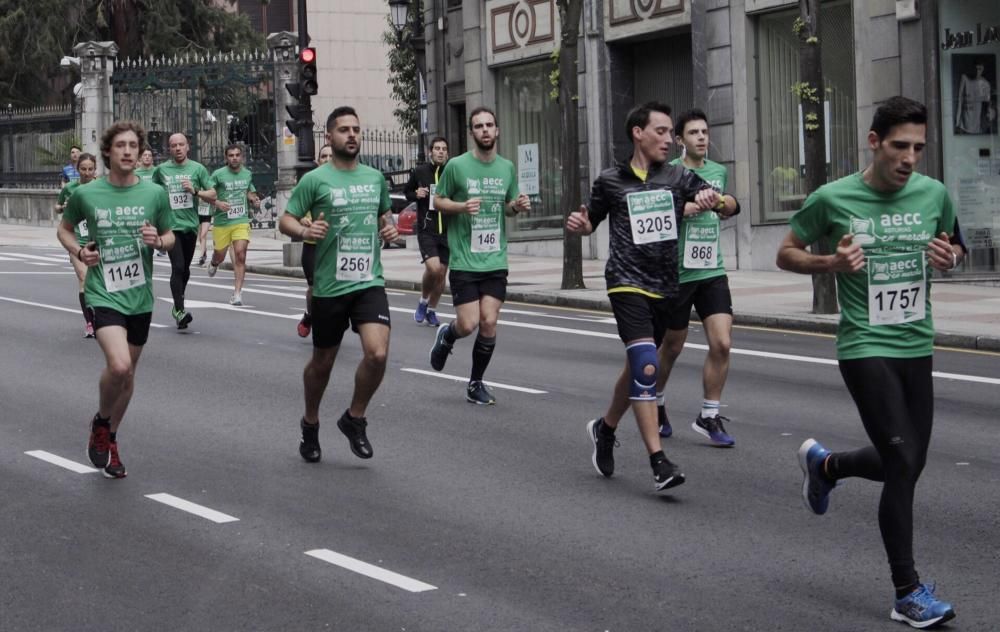 Carrera contra el cáncer en Oviedo